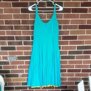 Women’s Teal Sleeveless Summer Dress